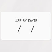 Étiquettes Date de péremption (Design 2)