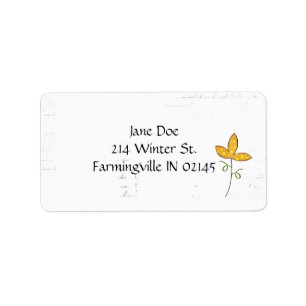 Étiquettes de adresse