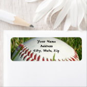 étiquettes de adresse de baseball (En situation)