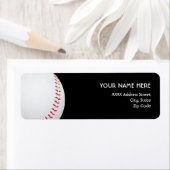 Étiquettes de adresse de baseball (En situation)