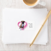 Étiquettes de adresse de boîte (En situation)