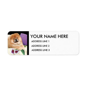 Étiquettes de adresse de coutume de heARTdog de