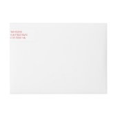 Étiquettes de adresse de Fêtes patriotiques (Devant)