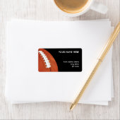 Étiquettes de adresse de football (En situation)