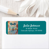 Étiquettes de adresse de hibl, Adresse de retour d (En situation)