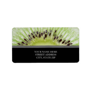 Étiquettes de adresse de kiwi