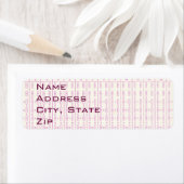 Étiquettes de adresse de la carte de détection de (En situation)