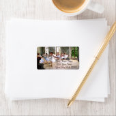 Étiquettes de adresse de la répétition de ballet (En situation)