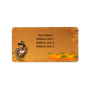 Étiquettes de adresse de la Turquie de bon