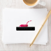 Étiquettes de adresse de manicuristes ou de salons (En situation)