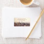 Étiquettes de adresse de New York (En situation)