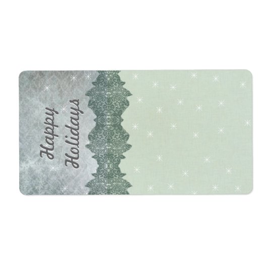 Étiquettes de adresse de Noël - (Devant)