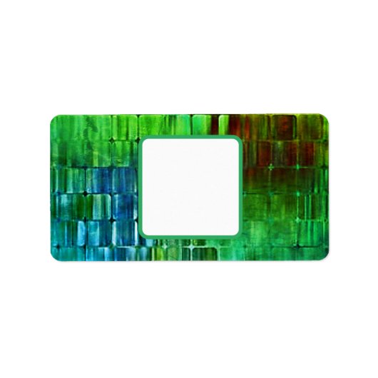 Étiquettes de adresse de Noël et autocollants (Devant)