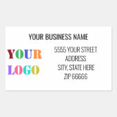 Étiquettes de adresse de noms professionnels perso (Devant)