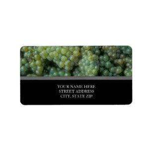 Étiquettes de adresse de raisins
