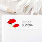 Étiquettes de adresse de retour de la collection (En situation)