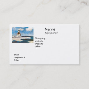 Étiquettes de adresse de retour de phare de ville