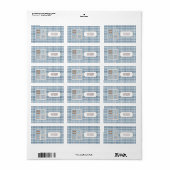 Étiquettes de adresse de Stuff pour bébé (Feuille entière)