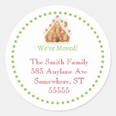 Étiquettes de adresse de vacances - Nous avons dém (Devant)