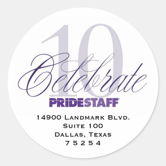 Étiquettes de adresse d'entreprise (Devant)