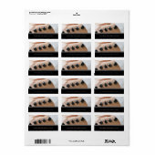 Étiquettes de adresse d'entreprise spa (Feuille entière)