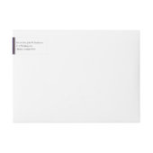 Étiquettes de adresse d'enveloppes à plaid Dundona (Devant)