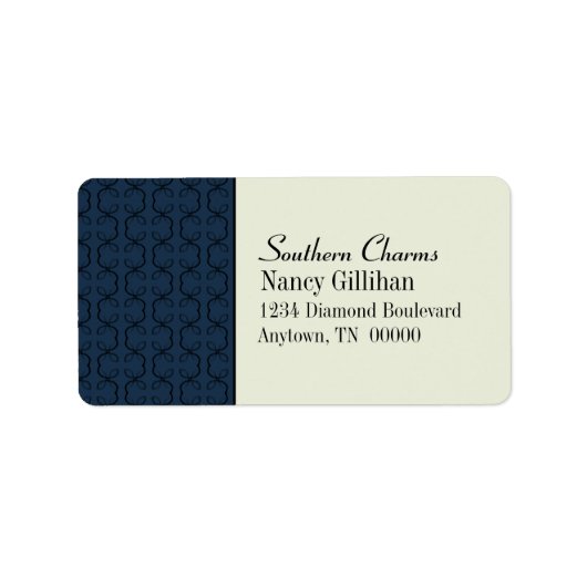 Étiquettes de adresse des lignes de pays (Devant)