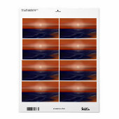 Étiquettes de adresse d'humeur (Feuille entière)