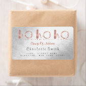 Étiquettes de adresse du changement d'huile d'arge (En situation)