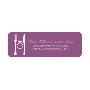 ÉTIQUETTES DE ADRESSE DU DÎNER %PIPE% DE