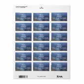 Étiquettes de adresse du lac Meade (Feuille entière)