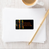 Étiquettes de adresse du lever du soleil de la sta (En situation)