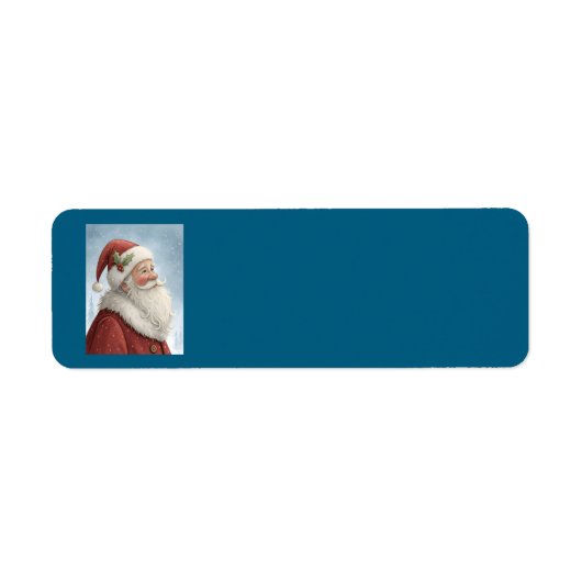 Étiquettes de adresse du Père Noël (Devant)