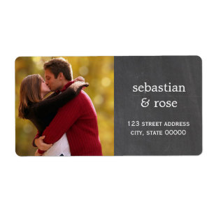 Étiquettes de adresse faits sur commande de photo