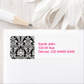 Étiquettes de adresse filles (En situation)