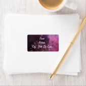 Étiquettes de adresse Fireworks (En situation)