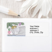 Étiquettes de adresse House-Mouse Designs® (En situation)