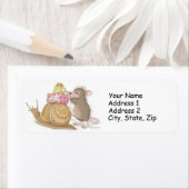 Étiquettes de adresse House-Mouse Designs® (En situation)