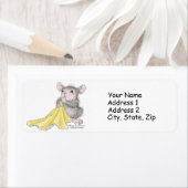 Étiquettes de adresse House-Mouse Designs® (En situation)