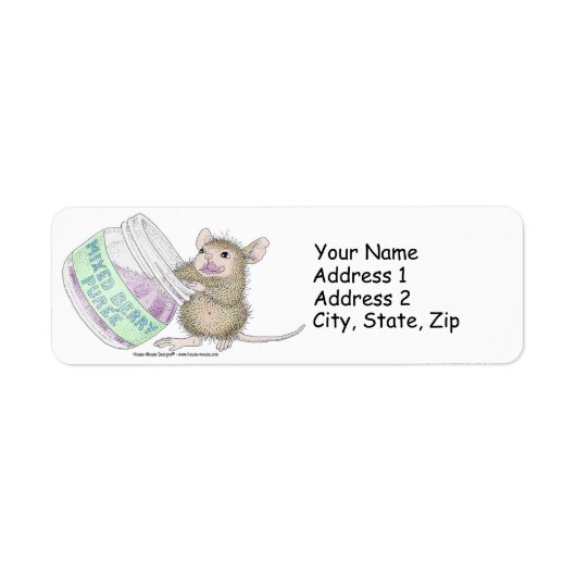 Étiquettes de adresse House-Mouse Designs® (Devant)