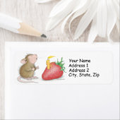 Étiquettes de adresse House-Mouse Designs® (En situation)