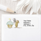 Étiquettes de adresse House-Mouse Designs® (En situation)