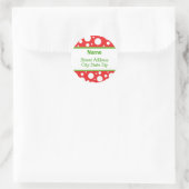 Étiquettes de adresse impertinents de Noël de (Sac)