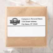 Étiquettes de adresse laser professionnels (En situation)