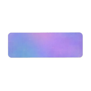 Étiquettes de adresse lavande, bleu et rose 