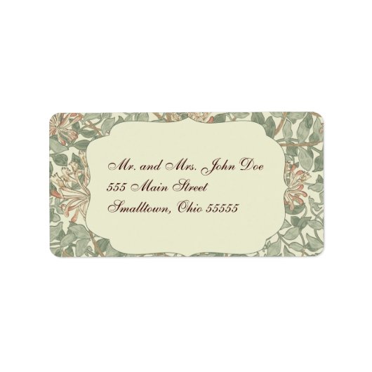 Étiquettes de adresse mariages (Devant)