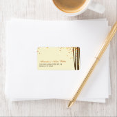 Étiquettes de adresse Mariages des arbres forestie (En situation)