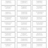 Étiquettes de adresse mariages d'invités simples e (Devant)