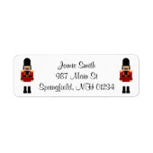 Étiquettes de adresse Nutcracker (Devant)