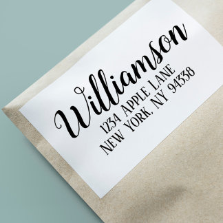 Étiquettes de adresse personnalisés